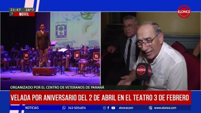 Velada por aniversario del 2 de abril en el Teatro 3 de Febrero